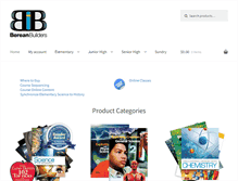 Tablet Screenshot of bereanbuilders.com